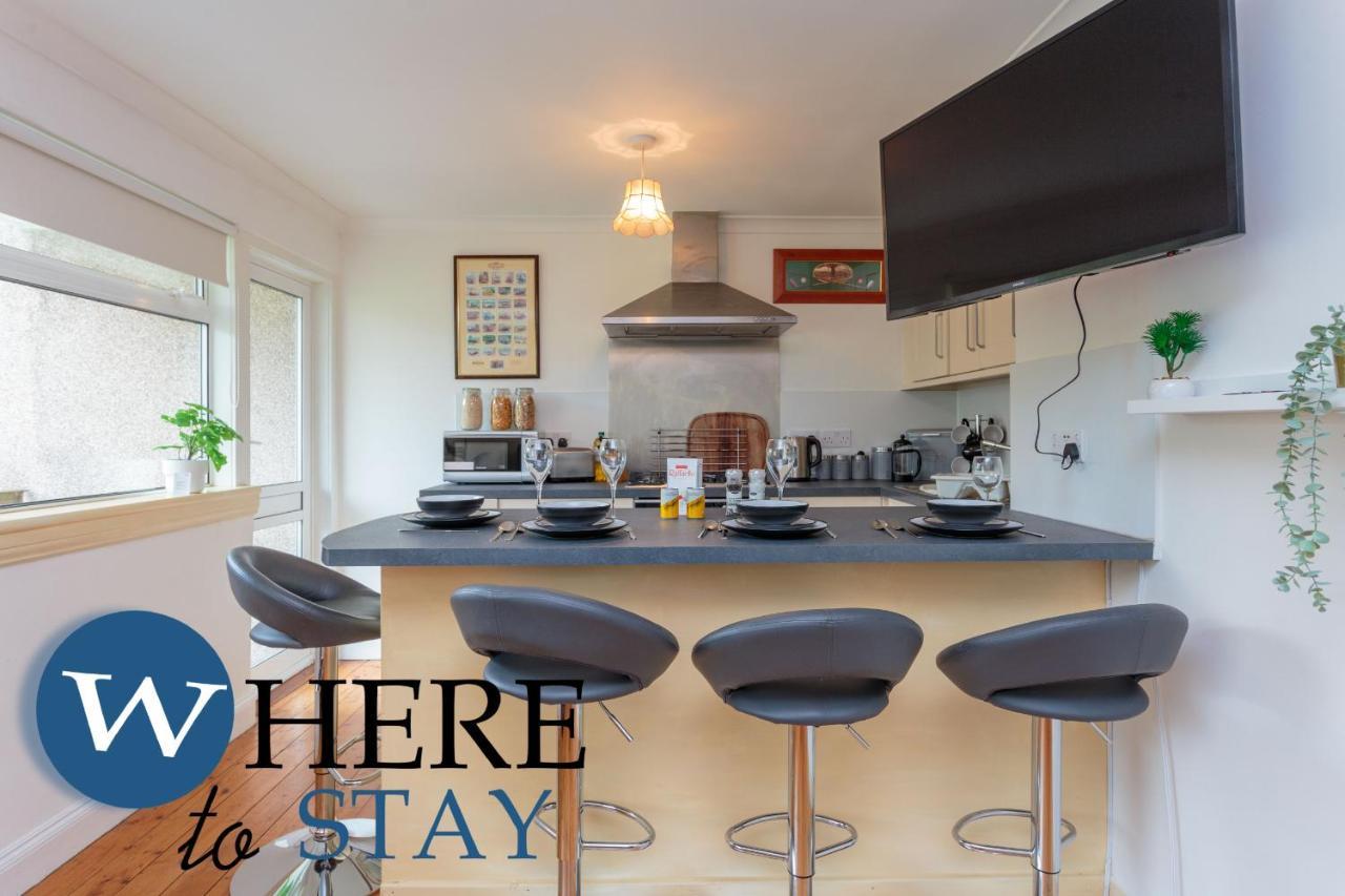 Lovely Apartment By The Hillwood Park-Free Parking Edimburgo Exterior foto